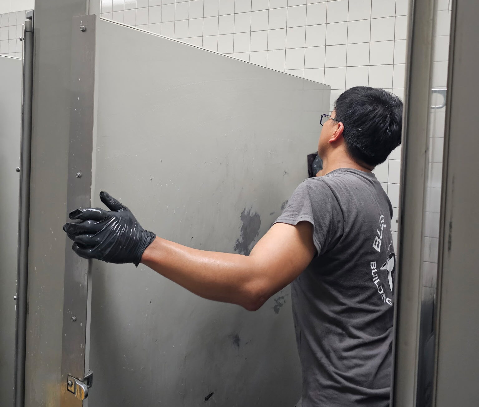 washroom cleaning